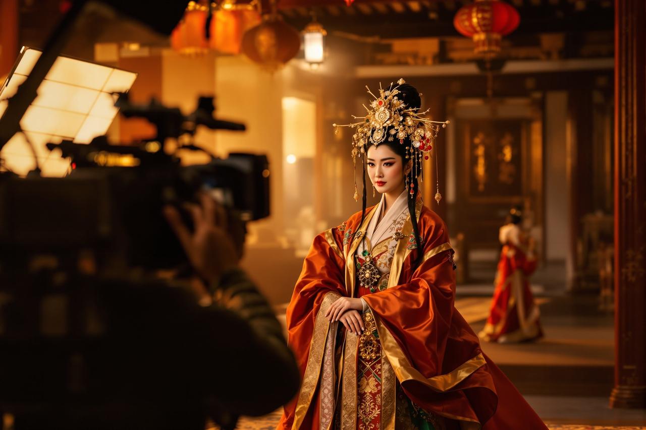 网红爆料 - 古装剧组女主演替身曝光正脸，颜值惊艳引发换角呼声